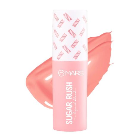 Buy MARS Sugar Rush Liquid Blush (4.5 ml) (01-MARSH MALLOW) | High-Pigmentation | Lightweight Formula | Dewy Matte Finish | Long-Lasting | Smooth Radiant Glow | Easy Doe-Foot Applicator-Purplle