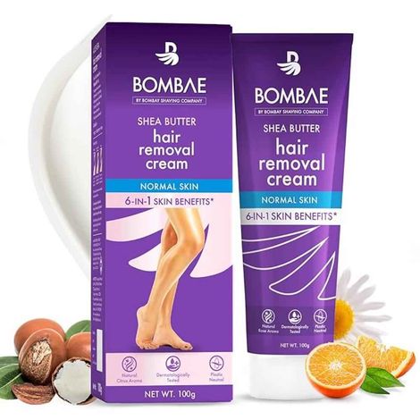 Buy Bombae Shea Butter Hair Removal Cream (100 gm)-Purplle