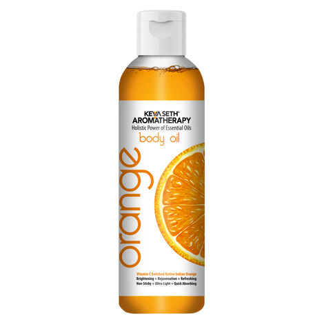 Buy Keya Seth Aromatherapy, Skin Defence Orange Body Oil, 200 ml-Purplle