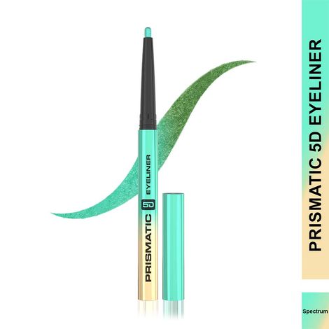 Buy Glam 21 Prismatic 5D Eyeliner| Waterproof|Smudge proof|Long lasting eyeliner with easy application|Creamy Formula|Multichrome Effect Bold Color Payoff | 02-Spectrum, 4 ml-Purplle