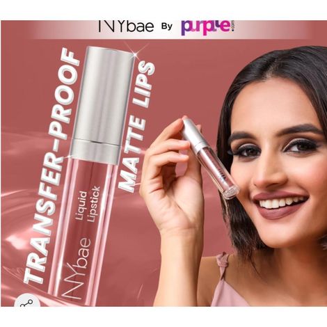 Buy NY Bae Confessions of a Lip-a-holic Liquid Lipstick - Snowflake Kisses 8 (5 ml)-Purplle
