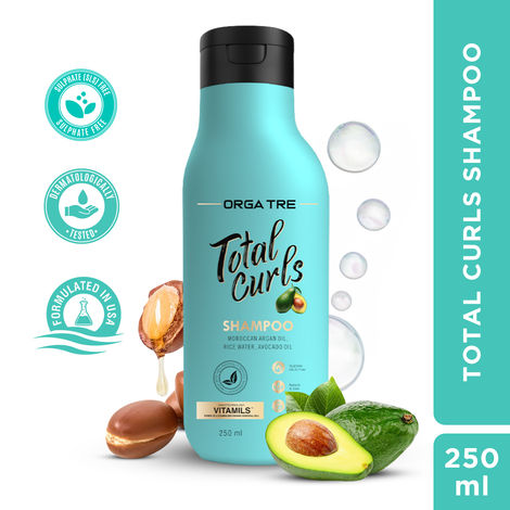 Buy Orgatre Total Curls Shampoo (250ml)-Purplle