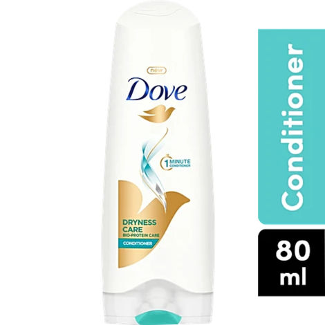 Buy Dove Dryness Care Hair Conditioner, For Dry & Frizzy Hair, Restores Smoothness, 80 ml-Purplle