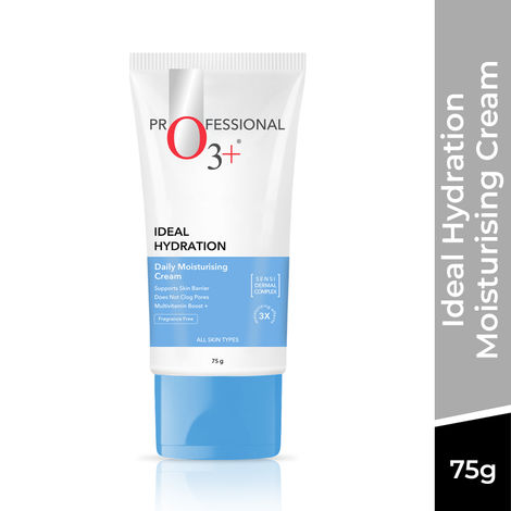 Buy O3+ Ideal hydration moisturisation with Hyaluronic acid for barrier repair 75 gm-Purplle