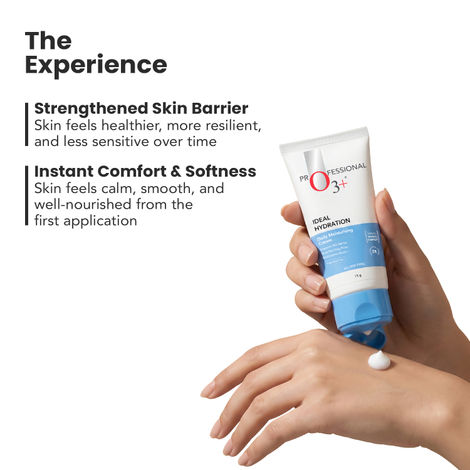 Buy O3+ Ideal hydration moisturisation with Hyaluronic acid for barrier repair 75 gm-Purplle