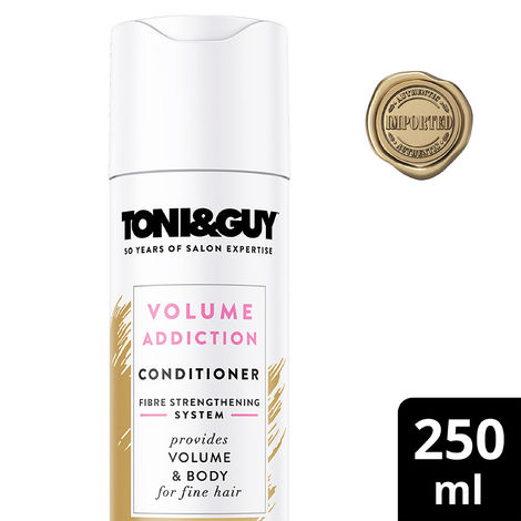 Buy Toni & Guy International Volume Addiction Hair Conditioner to Give Volume & Body to Fine & Flat Hair, 250 ml-Purplle