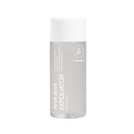 Buy The Formularx Exfoliating serum - 6% AHA BHA (5% Glycolic & 1% Salicylic Acid) for Whiteheads, Enlarged Pores & Dark Spots 100 ml-Purplle