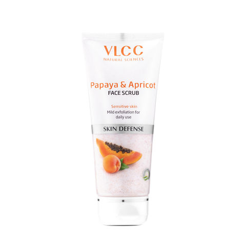 Buy VLCC Papaya & Apricot Scrub (80 gm)-Purplle