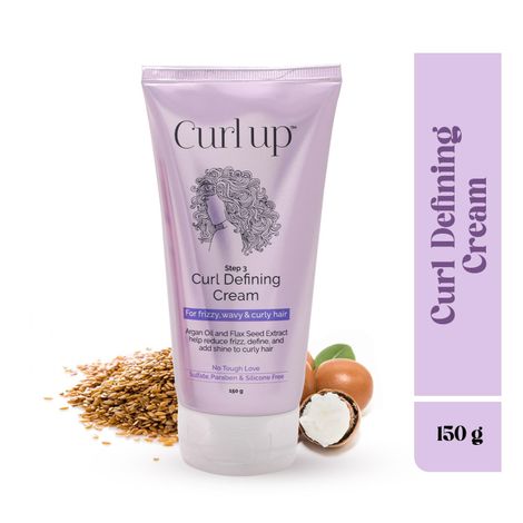 Buy Curl Up Curl Defining Cream 150 gm-Purplle