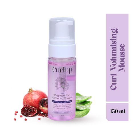 Buy Curl Up Weightless Curl Enhancing Mousse 150 ml-Purplle