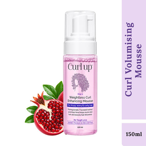 Buy Curl Up Weightless Curl Enhancing Mousse 150 ml-Purplle