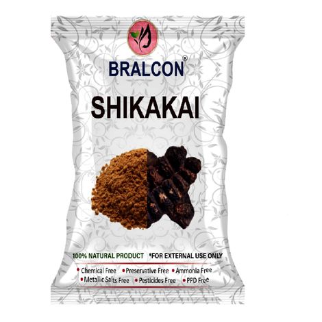 Buy BRALCON Organic Raw Shikakai-100 gm |Whole Dried Shikakai| 100% Pure & Natural Sabut Shikakai| Acacia Concinna | Dry Shikakai for Hair Growth|Hair Wash & Treatment |Pure raw form-Purplle