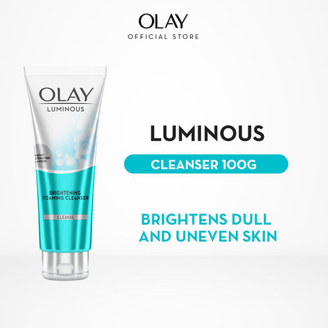 Buy Olay Face Wash: Luminous Brightening Foaming Cleanser, 100 gm-Purplle