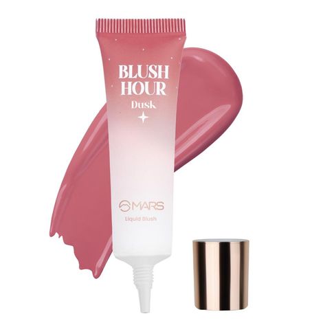 Buy MARS Liquid Blush Hour | Dewy-Matte Finish | Highly Pigmented | Lightweight & Long-Lasting Formula | Effortless Application (12 ml) (05-DUSK)-Purplle