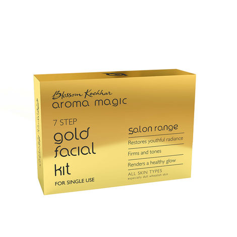 Buy Aroma Magic Gold Facial Kit -Single Use - Combo of 7-Purplle
