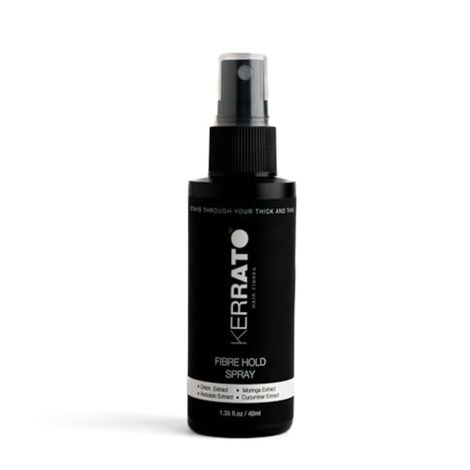 Buy Kerrato Hair Fibres Water Resistant Locking Spray For All Hair Building Fibers | 40 ml-Purplle