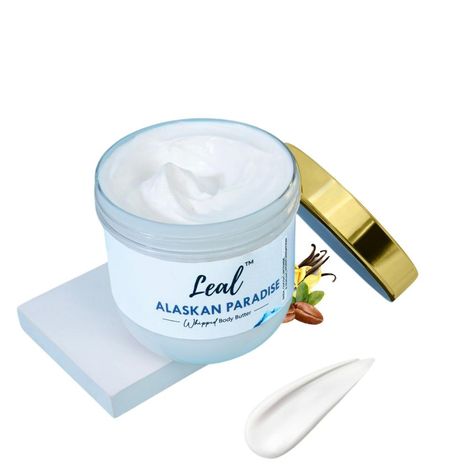 Buy Leal Alaskan Paradise Vanilla Whipped Body Butter | Shea Butter Cocoa Intense Dryness Repair Moisturiser | Lightweight & Non-sticky - 180 gm-Purplle