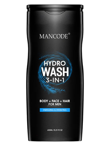 Buy Mancode Hydro Body Wash 3 in 1 Body Wash for Men (450 ml)-Purplle