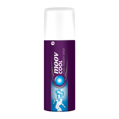 Buy Moov Cool Therapy Pain Relief Spray (35 gm)-Purplle