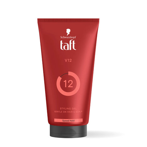 Buy Schwarzkopf TAFT Power V12 Hair Gel With Speed Hold Technology, Non-stick & Easy to Wash off - 150 ml-Purplle