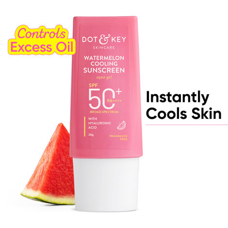 Buy Dot & Key Watermelon Cooling Sunscreen SPF 50+ PA+++ - 30 gm-Purplle