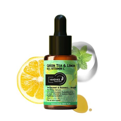 Buy Vandyke Green Tea & Lemon with Vitamin C Face Serum (30 ml)-Purplle