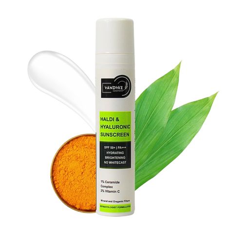 Buy Vandyke Haldi & Hyaluronic Sunscreen (50 ml)-Purplle