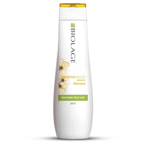 Buy Biolage Professional Smoothproof Anti-Frizz Shampoo, Up to 72HR Frizz Control, With Camellia Flowers, Shampoo for Dry and Frizzy Hair, Vegan, 200 ml-Purplle