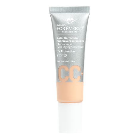 Buy Daily Life Forever52 Color Correcting Full Coverage Cream (Blonde - 001,35 ml)-Purplle