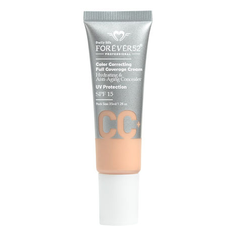 Buy Daily Life Forever52 Color Correcting Full Coverage Cream(Breezy - 002,35 ml)-Purplle