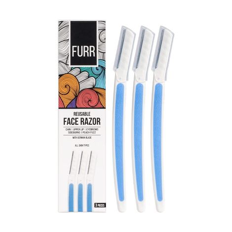 Buy FURR By Pee Safe German Blade Face Razor 3N-Purplle