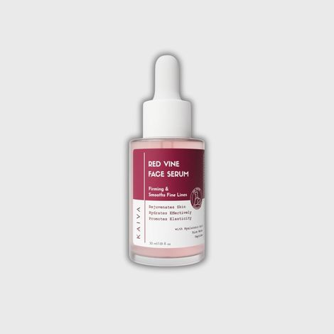 Buy KAIVA Red Vine Face Serum with Rice Water & Peptides | For Women & Men - 30 ml-Purplle