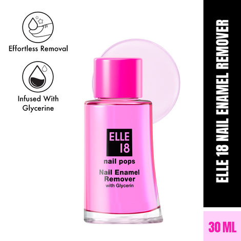 Buy Elle18 Nail Pops Nail Enamel Remover (30 ml)-Purplle