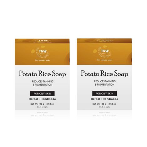 Buy Tnw - The Natural Wash Potato Rice Soap 100 gm (Pack of 2)-Purplle