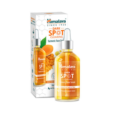 Buy Himalaya Dark Spot Clearing Turmeric Face Serum |10% Glycolic Acid & 2% Niacinamide| Organically sourced Turmeric| Reduce dark spots in 7 days | 15 ml-Purplle