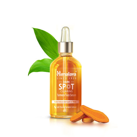 Buy Himalaya Dark Spot Clearing Turmeric Face Serum |10% Glycolic Acid & 2% Niacinamide| Organically sourced Turmeric| Reduce dark spots in 7 days | 15 ml-Purplle