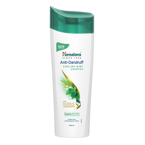 Buy Himalaya Anti Dandruff Cooling mint Shampoo 340 ml-Purplle