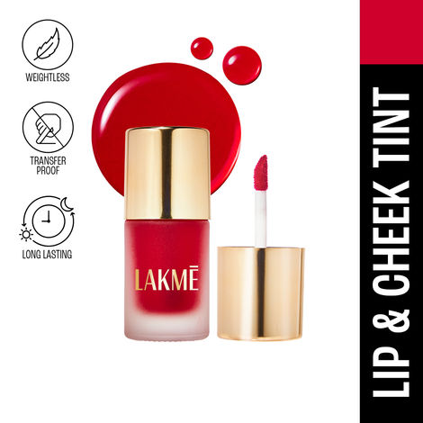 Buy Lakme 9to5 Double Duty Lip & Cheek Water Stain Sunset Kiss - Transfer proof, Easy to Apply, Long Lasting - 9 ml-Purplle