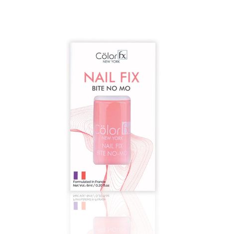 Buy Color Fx Nail Fix Anti Nail Biting Polish, Nail Strengthener & Hardener Growth Formula, Nail Biting Stopper Adults & Kids, Bitter Nail Polish 6 ml-Purplle
