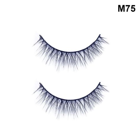 Buy Bronson Professional  Eyelashes M75 - 1 Pair-Purplle