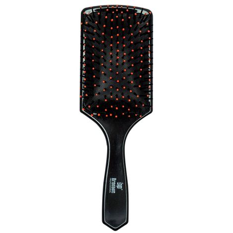 Buy Bronson Professional Paddle Brush For&nbsp;Groming ,Straightening&nbsp;&nbsp;And Smoothning 1 Pc-Purplle