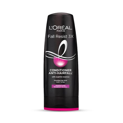 Buy L'Oreal Paris Anti-Hair Fall Conditioner, Reinforcing & Nourishing for Hair Growth, For Thinning & Hair Loss, With Arginine Essence and Salicylic Acid, Fall Resist 3X, 180 ml-Purplle