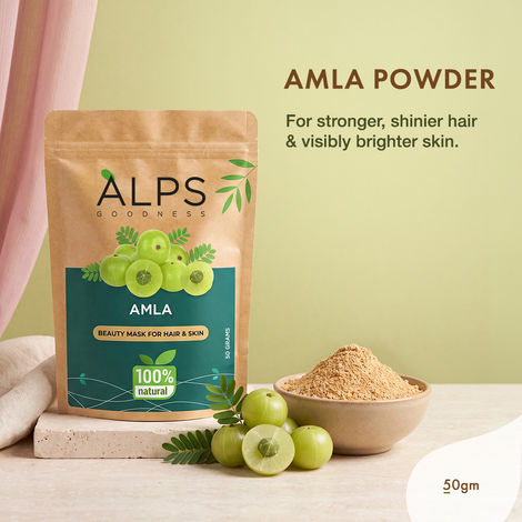 Buy Alps Goodness Powder - Amla (50 gm)-Purplle