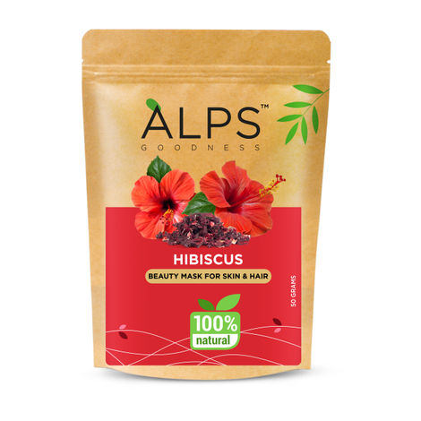 Buy Alps Goodness Powder - Hibiscus (50 g) | Gurhal Powder| Japapushpa Powder| 100% Natural Powder | No Chemicals, No Preservatives, No Pesticides | Hair Mask| Face Mask | RHair Mask for hair growth | Face Mask for dull skin-Purplle