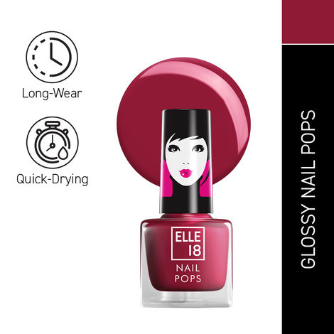 Buy Elle18 Nail Pops Nail Color - Shade 127 (5 ml)-Purplle
