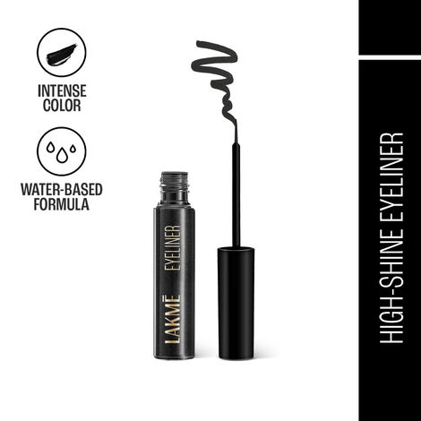 Buy Lakme Showstopper Collection Unreal Precision Liquid Eye Liner - Black (4.5 ml)-Purplle