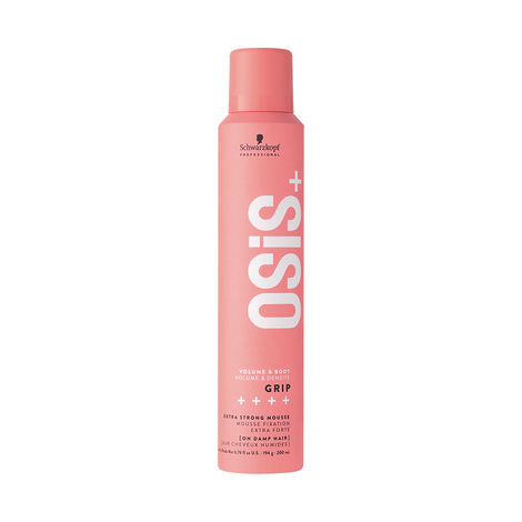 Buy Schwarzkopf Professional OSiS+ Grip Extra Strong Hair Styling Mousse | 200 ml-Purplle