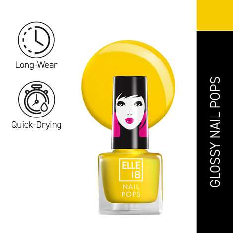Buy Elle18 Nail Pops Nail Color, Shade 135 (5 ml)-Purplle