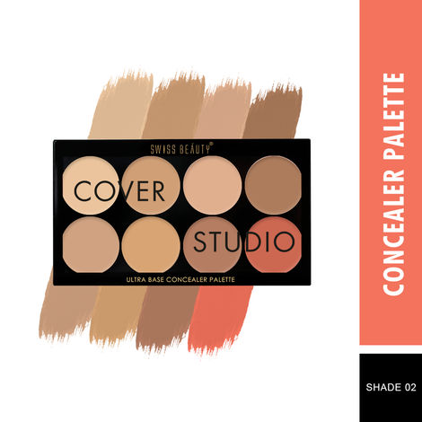 Buy Swiss Beauty Ultra Base Concealer Palette- Multi-02 (19 g)-Purplle
