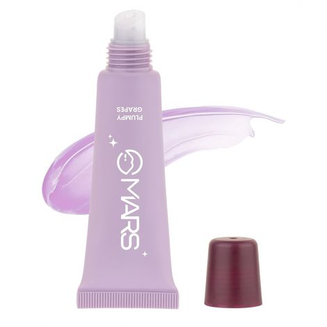 Buy MARS Lippy Top Hydrating Lip Gel (10 ml) (01-PLUMPY GRAPES) | Nourished With Vitamin-E & Shea Butter | Long Lasting Hydration | Glossy Finish | Easy to Apply-Purplle